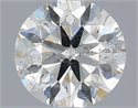 Diamante Natural 0.71 quilates, Redondo , Color F, claridad SI2 y certificado IGI