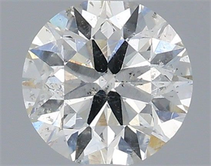 Foto Diamante Natural 0.71 quilates, Redondo , Color F, claridad SI2 y certificado IGI de