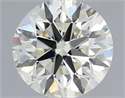 Natural Diamond 0.79 Carats, Round with Excellent Cut, K Color, VS1 Clarity and Certified by IGI