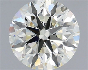 Picture of Natural Diamond 0.79 Carats, Round with Excellent Cut, K Color, VS1 Clarity and Certified by IGI