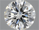 Natural Diamond 0.40 Carats, Round with Excellent Cut, I Color, SI2 Clarity and Certified by IGI