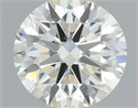 Natural Diamond 0.81 Carats, Round with Excellent Cut, K Color, SI1 Clarity and Certified by IGI