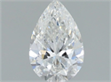 Natural Diamond 0.80 Carats, Pear with  Cut, G Color, SI2 Clarity and Certified by GIA