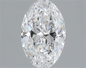 Picture of Natural Diamond 0.50 Carats, Oval with  Cut, D Color, SI1 Clarity and Certified by GIA