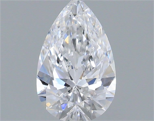Foto Diamante Natural 0.51 quilates, De pera , Color D, claridad VVS2 y certificado GIA de