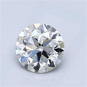 Picture of Natural Diamond 0.90 Carats, Round with Very Good Cut, H Color, VS2 Clarity and Certified by GIA