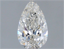 Diamante Natural 0.75 quilates, De pera , Color H, claridad VVS2 y certificado GIA