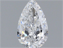 Diamante Natural 0.50 quilates, De pera , Color D, claridad VS1 y certificado GIA