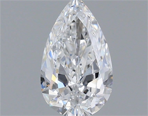 Foto Diamante Natural 0.50 quilates, De pera , Color D, claridad VS1 y certificado GIA de