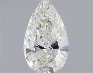 Foto Diamante Natural 0.70 quilates, De pera , Color J, claridad SI1 y certificado GIA de