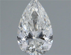 Foto Diamante Natural 0.70 quilates, De pera , Color G, claridad SI2 y certificado GIA de