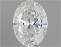 Diamante Natural 1.01 quilates, Ovalado , Color H, claridad I1 y certificado IGI