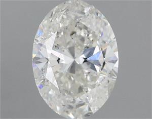 Foto Diamante Natural 1.01 quilates, Ovalado , Color H, claridad I1 y certificado IGI de