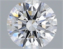 Lab Grown Diamond 1.18 Carats, Round with Ideal Cut, D Color, VS1 Clarity and Certified by IGI