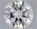 Del inventario de diamantes de laboratorio, 1.04 quilates, Redondo , Color G, claridad VVS1 y certificado IGI