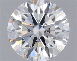 Picture of Lab Grown Diamond 1.02 Carats, Round with Ideal Cut, E Color, VVS1 Clarity and Certified by IGI