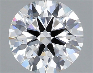 Picture of Lab Grown Diamond 1.38 Carats, Round with Ideal Cut, G Color, VVS2 Clarity and Certified by IGI