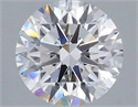 Lab Grown Diamond 3.21 Carats, Round with Ideal Cut, F Color, VS2 Clarity and Certified by IGI