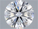 Del inventario de diamantes de laboratorio, 2.84 quilates, Redondo , Color F, claridad VVS2 y certificado IGI