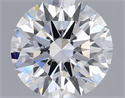 Lab Grown Diamond 1.21 Carats, Round with Ideal Cut, D Color, VS1 Clarity and Certified by IGI