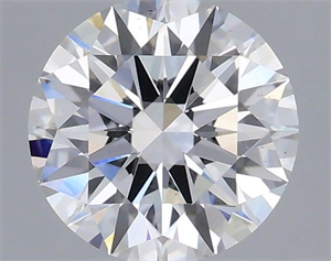 Picture of Lab Grown Diamond 1.21 Carats, Round with Ideal Cut, D Color, VS1 Clarity and Certified by IGI