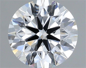Picture of Lab Grown Diamond 1.01 Carats, Round with Ideal Cut, D Color, VVS2 Clarity and Certified by IGI