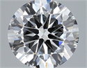 Lab Grown Diamond 3.01 Carats, Round with Very Good Cut, G Color, VVS2 Clarity and Certified by IGI