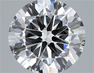 Picture of Lab Grown Diamond 3.01 Carats, Round with Very Good Cut, G Color, VVS2 Clarity and Certified by IGI