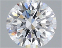 Del inventario de diamantes de laboratorio, 1.00 quilates, Redondo , Color D, claridad VVS2 y certificado IGI