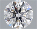 Del inventario de diamantes de laboratorio, 2.51 quilates, Redondo , Color F, claridad VVS2 y certificado IGI