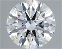 Del inventario de diamantes de laboratorio, 2.56 quilates, Redondo , Color F, claridad VVS2 y certificado IGI