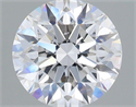 Lab Grown Diamond 2.51 Carats, Round with Excellent Cut, D Color, VS1 Clarity and Certified by IGI