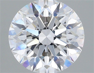 Picture of Lab Grown Diamond 2.51 Carats, Round with Excellent Cut, D Color, VS1 Clarity and Certified by IGI