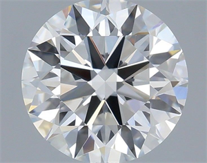 Picture of Lab Grown Diamond 1.07 Carats, Round with Ideal Cut, E Color, VVS2 Clarity and Certified by IGI