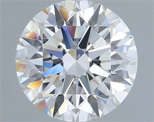 Picture of Lab Grown Diamond 1.23 Carats, Round with Ideal Cut, E Color, VVS1 Clarity and Certified by IGI