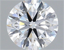 Lab Grown Diamond 1.06 Carats, Round with Excellent Cut, E Color, VS1 Clarity and Certified by IGI