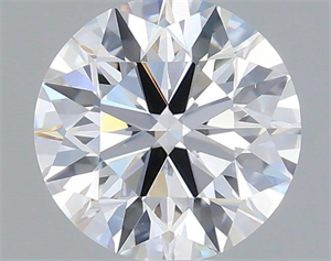 Picture of Lab Grown Diamond 1.06 Carats, Round with Excellent Cut, E Color, VS1 Clarity and Certified by IGI