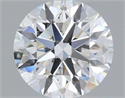 Lab Grown Diamond 1.42 Carats, Round with Excellent Cut, E Color, VVS2 Clarity and Certified by IGI