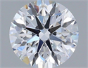 Del inventario de diamantes de laboratorio, 1.44 quilates, Redondo , Color E, claridad VVS2 y certificado IGI