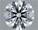 Lab Grown Diamond 1.41 Carats, Round with Ideal Cut, F Color, VVS2 Clarity and Certified by IGI