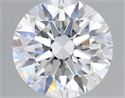 Lab Grown Diamond 1.06 Carats, Round with Excellent Cut, E Color, VS1 Clarity and Certified by IGI