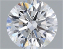 Lab Grown Diamond 1.08 Carats, Round with Excellent Cut, E Color, VS1 Clarity and Certified by IGI