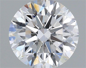 Picture of Lab Grown Diamond 1.08 Carats, Round with Excellent Cut, E Color, VS1 Clarity and Certified by IGI