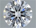 Lab Grown Diamond 1.07 Carats, Round with Excellent Cut, E Color, VS1 Clarity and Certified by IGI
