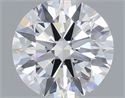 Lab Grown Diamond 1.08 Carats, Round with Ideal Cut, E Color, VS1 Clarity and Certified by IGI