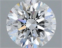 Lab Grown Diamond 1.41 Carats, Round with Excellent Cut, E Color, VS1 Clarity and Certified by IGI