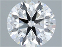 Lab Grown Diamond 1.43 Carats, Round with Excellent Cut, F Color, VS1 Clarity and Certified by IGI