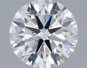 Picture of Lab Grown Diamond 1.43 Carats, Round with Excellent Cut, E Color, VS1 Clarity and Certified by IGI