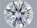 Lab Grown Diamond 1.43 Carats, Round with Ideal Cut, E Color, VS1 Clarity and Certified by IGI