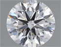 Del inventario de diamantes de laboratorio, 1.40 quilates, Redondo , Color D, claridad VS1 y certificado IGI